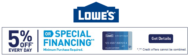 Lowes credit card